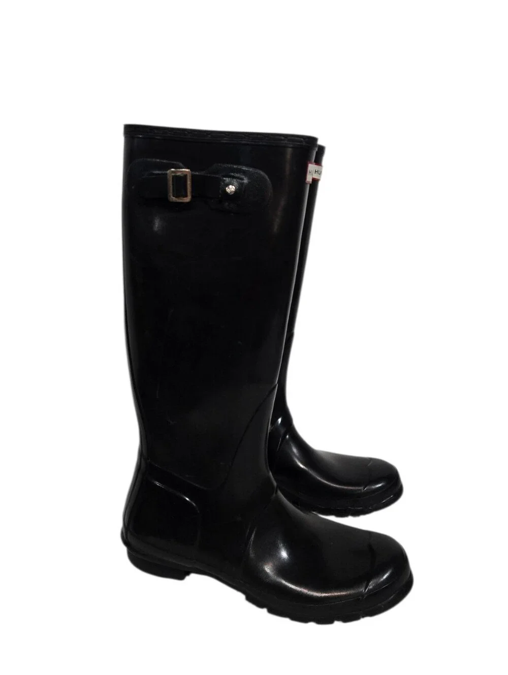 Hunter Original Gloss Tall Black Boots